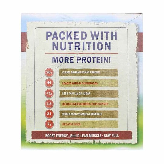 Raw Organic Meal Shake & Meal Replacement, GOL